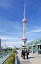 Office workers at Lujiazui Financial District, Shanghai, China